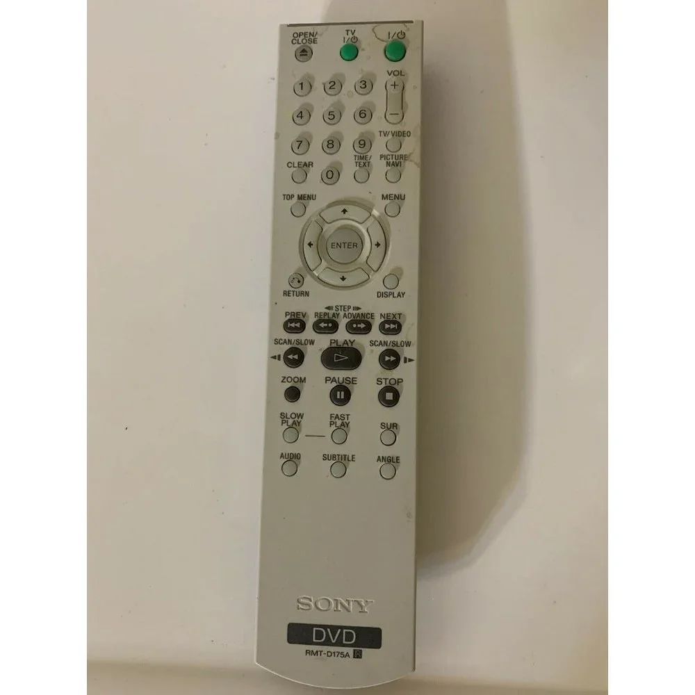 Mint Genuine Original OEM Sony DVD‎ RMT-D175A Remote Control
